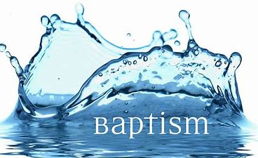 baptism and water